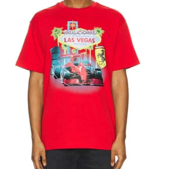 Ferrari x Joshua Vides Tee - Picture 1 of 7